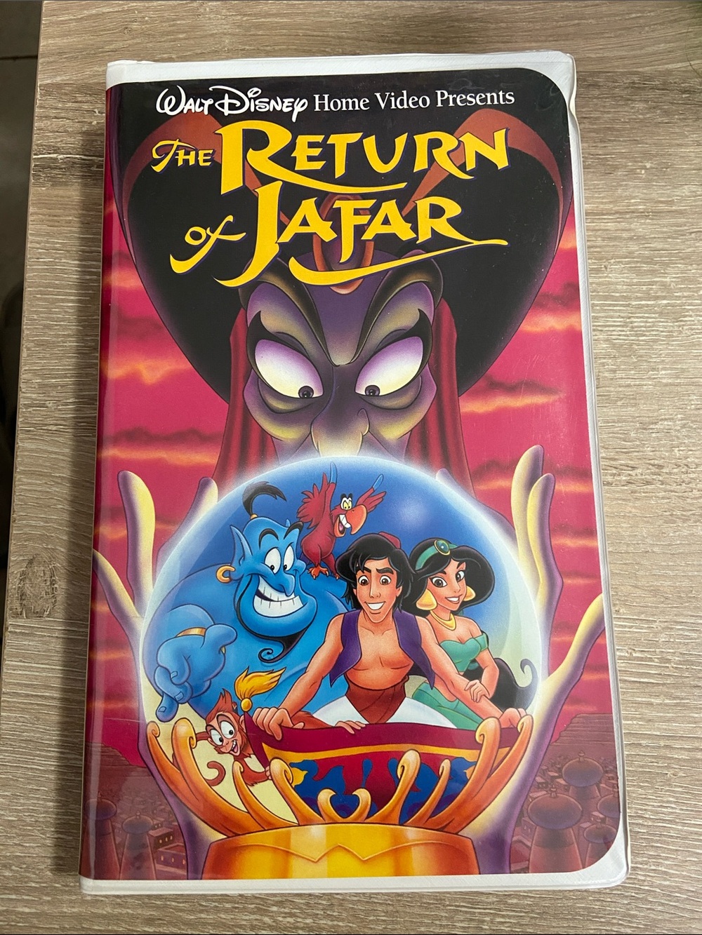 Disney – The Return of Jafar (1994) VHS – Clamshell  / Aladdin Sequel